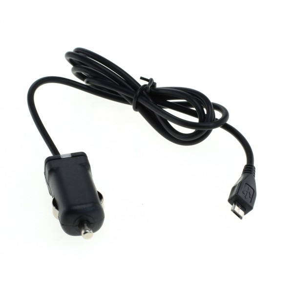 Autoladekabel Micro USB 2,4A f. Navigationsgeräte 1m