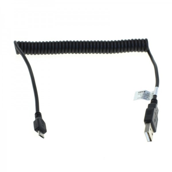 USB Ladekabel Spiral f. Garmin GPSMAP 66i