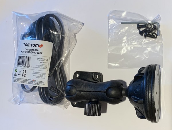 Halterung mit Autoladekabel f. TomTom PRO 8275 Truck