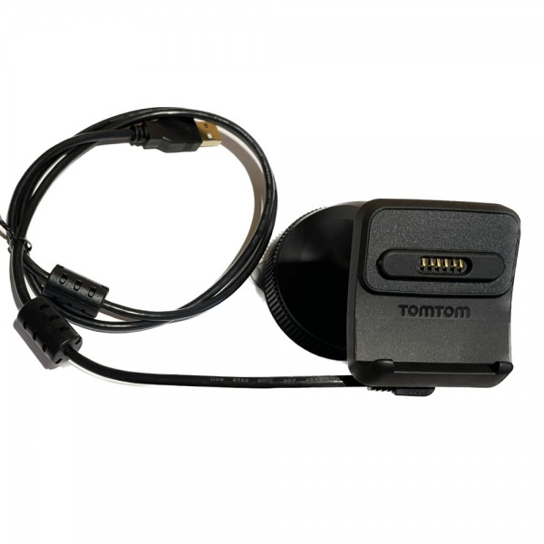 TomTom Aktiv Magnethalter mit Saugnapf + USB Kabel für TomTom GO Camper Max