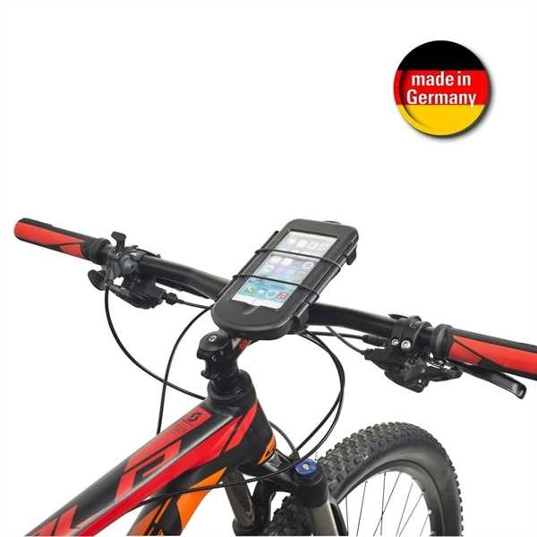 HR Biker Spritzschutzbox KIT M mit Bike Mount 10 + 4QuickFIX - für Smartphones bis 145 x 78 x 13,4mm