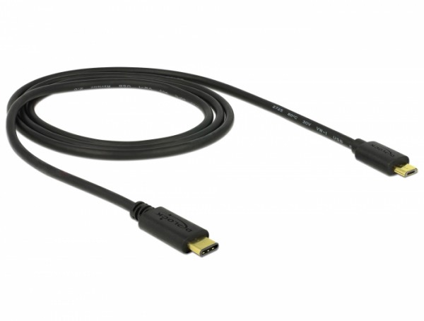 Ladekabel 2m mit USB-C vergoldet für Garmin GPSMAP 86i