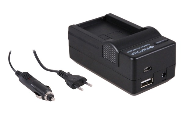 Akku Ladegerät m. micro USB f. Garmin Monterra